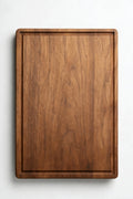 Grooved Glow Black Walnut Cutting Board with Juice Groove - Handcrafted Premium Wood - GrainGlow