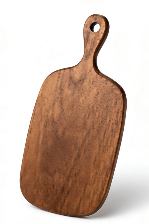38.5x18.5cm Large walnut board for daily meal prep and professional kitchen use